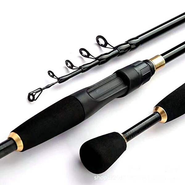 Valkyrie 2.4 M Karbon Fiber Spinning 10-40 GR LRF 125 GR Spin ve Baitcasting At Çek 2 KG Taşıma 8 Boğum Ultra Hafif Olta Kamışı