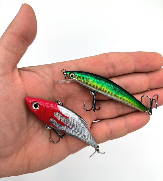 Valkyrie Silikon Rapala Kaşık Olta Yem ve Aksesuar Seti - 28 Parça