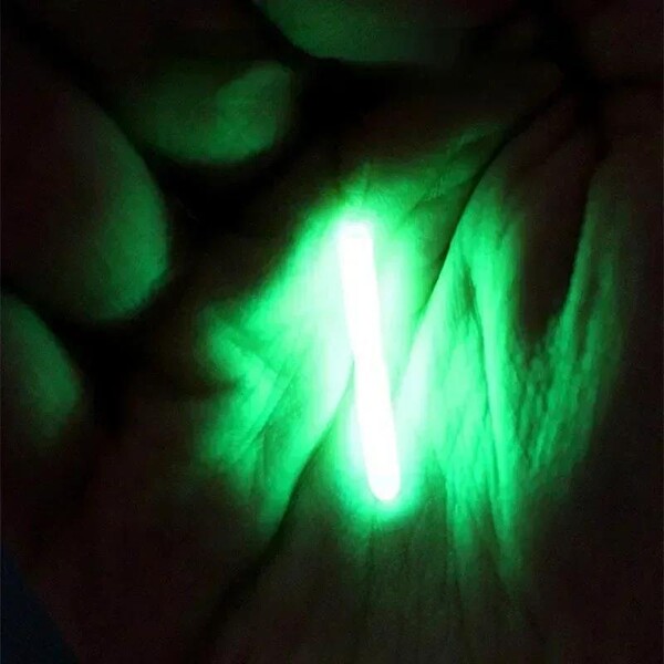 Valkyrie Kutulu Extra Aparatlı Fosfor Fitili 39x4.5 MM XXL Boy Glow Sticks Yem İçi Olta Ucu Şamanda - 50 Adet