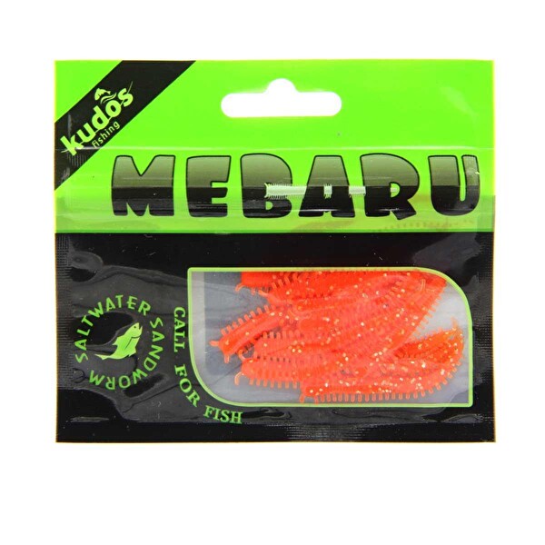 Kudos Mebaru Worm 4 CM Silikon Yem Turuncu