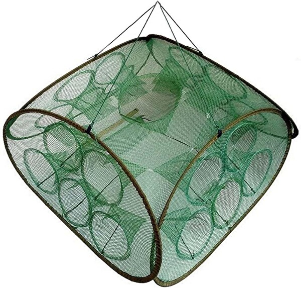 Valkyrie 21 Delikli Balık Kafesi Dayanıklı Göz Tuzak Balıkçılık Yengeç Zokası