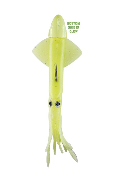 Fujin Calamax Squid Kalamar Silikon Yem Glow UV-140 Gr