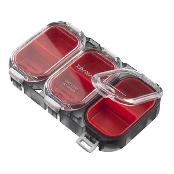 Daiwa Unit Case UC-600DP 6 Bölmeli Balıkçı Kutusu Red Smoke