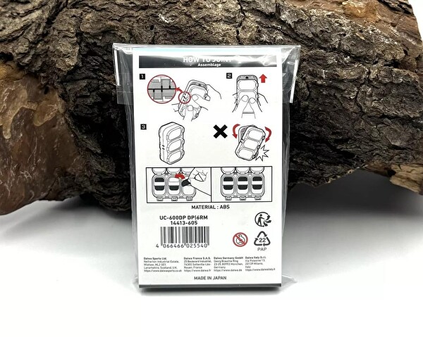 Daiwa Unit Case UC-600DP 6 Bölmeli Balıkçı Kutusu Red Smoke