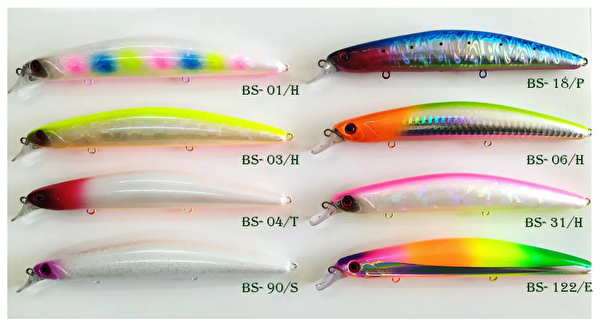 Best Minnow 125F 21gr 60- 120 Dalarlı Rapala Maket Balık - BS-06-H