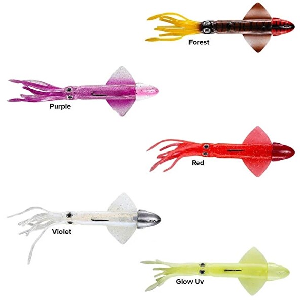 Fujin Calamax Squid Kalamar Silikon Yem Forest-200 Gr