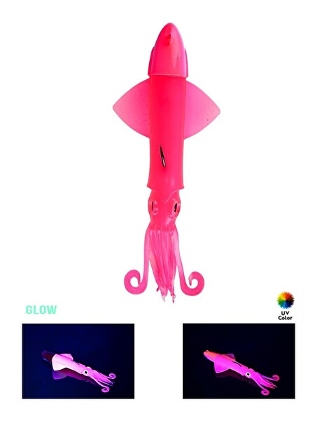 Fujin Calamax EVO Combo Squid Silikon Yem Fluo Pink-190 GR