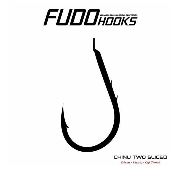 Fudo CHTS-BN Chinu Two Sliced Olta İğnesi Black Nickel-NO:10