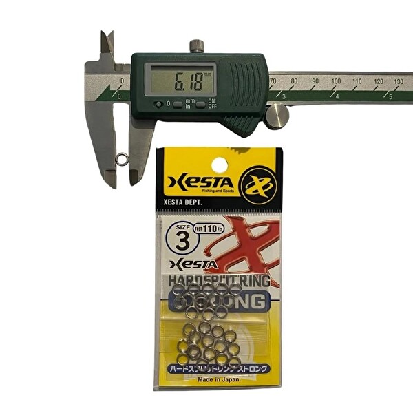 Xesta Hard Split Ring Strong Halka NO:2