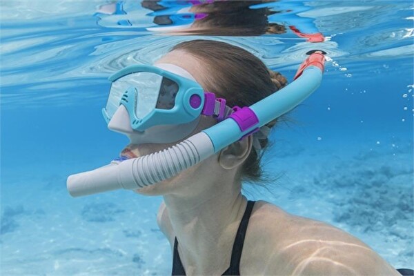 Bestway Spark Wave Maske Şnorkel Set Yeşil