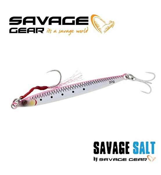 Savage Gear Sardine Slider Micro Jigs 10cm 30gr Jig Yem Pink Glow