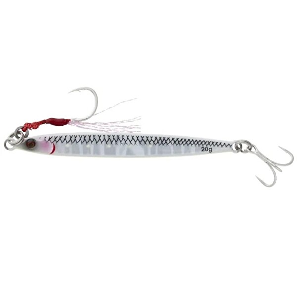 Savage Gear Sardine Slider Micro Jigs 10cm 30gr Jig Yem White Glow