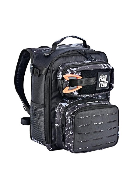 Fujin ProAji Back Pack Black Camo Balıkçı Sırt Çantası