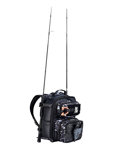 Fujin ProAji Back Pack Black Lime Balıkçı Sırt Çantası