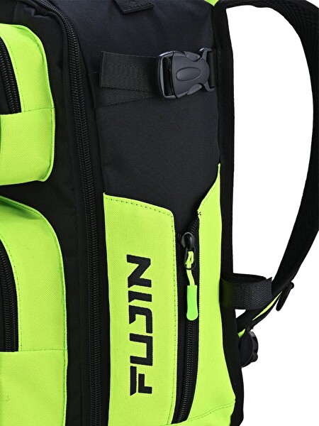 Fujin ProAji Back Pack Black Lime Balıkçı Sırt Çantası