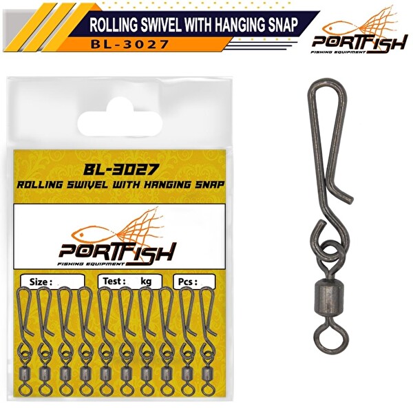 Portfish BL-3027 Hızlı Değişim Fırdöndüsü No:6