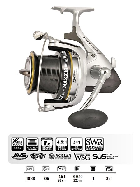 Trabucco Maxxis Hyper Surf 10000 Surf Olta Makinesi