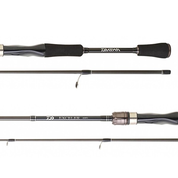 Daiwa Exceler 244 CM 14-42 GR 2 Parça Spin Kamışı
