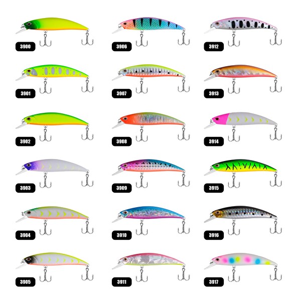 Effe Spearhead Ryuki 70S 70mm 9.3gr Rapala Maket Balık - 3905