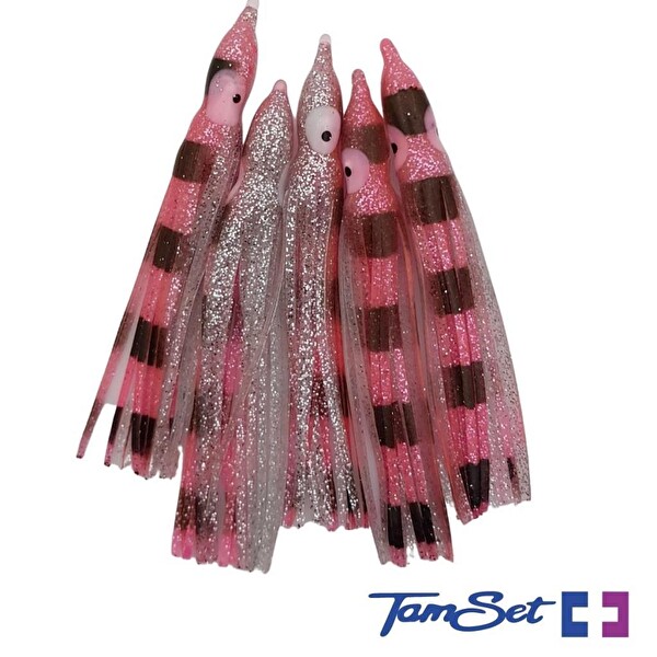 Tamset Octobus Silikon Ahtapot Sahtesi Suni Yem 12 CM 5 G 5 Adet