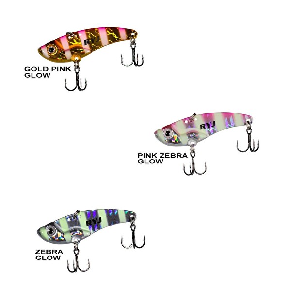 Ryuji Mirror Vib 15 GR 5.5 CM Jig Yem Dorado