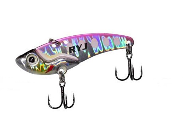 Ryuji Mirror Vib 15 GR 5.5 CM Jig Yem Red Flash