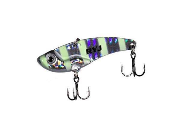 Ryuji Mirror Vib 15 GR 5.5 CM Jig Yem Red Flash