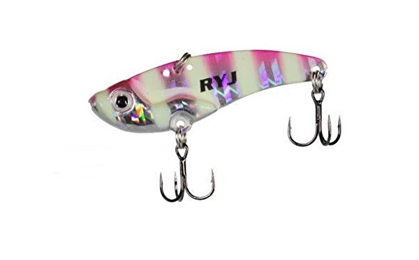 Ryuji Mirror Vib 15 GR 5.5 CM Jig Yem Red Flash