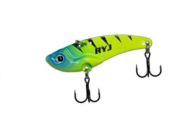 Ryuji Mirror Vib 15 GR 5.5 CM Jig Yem Red Flash