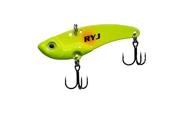 Ryuji Mirror Vib 15 GR 5.5 CM Jig Yem Red Flash