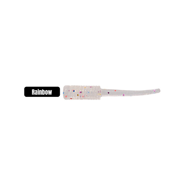 Effe Baby Fry 2cm HG46 LRF Silikon Sahte Yem - Rainbow