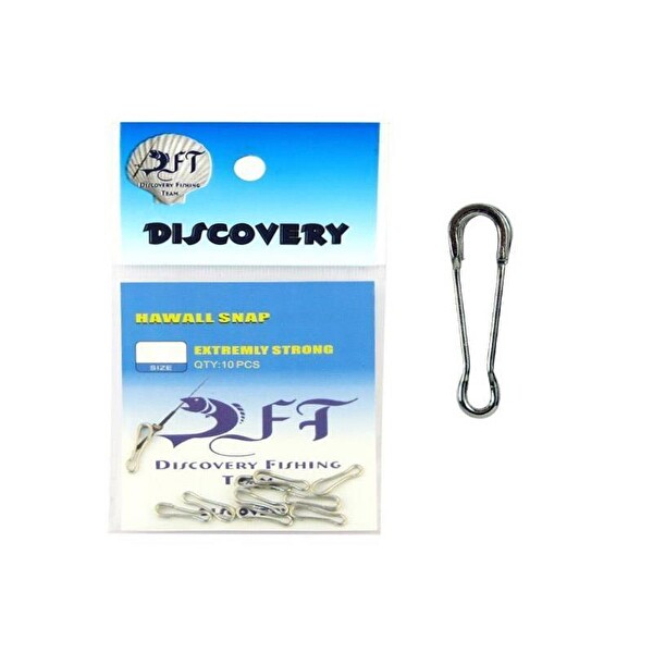 DFT CJS040 Hawai Snap Nikel Klips No:2 10'lu