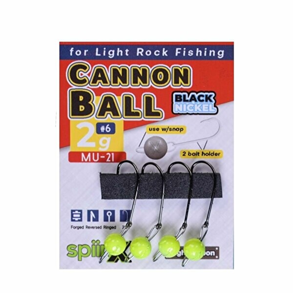 Spiinx Flash Head Jighead Glow 0.8 GR İğne NO : 8 4lü Paket