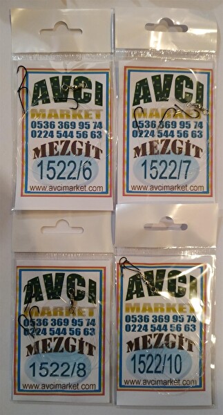 Avcı Market 3 İğneli Hazır Takım - 1522 Model İğne NO : 10