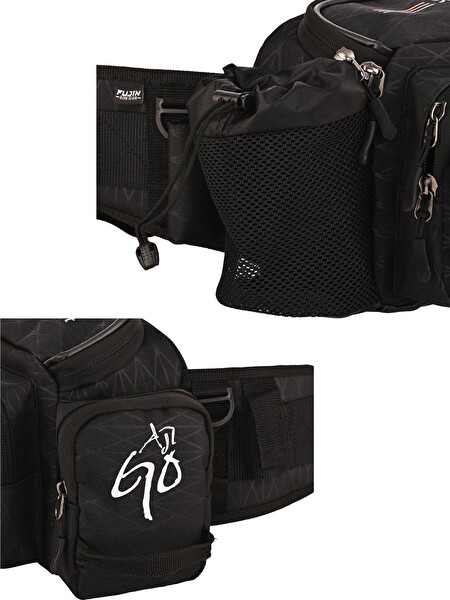 Fujin AjiGo Bel Çantası Black - Balıkçı Çantası