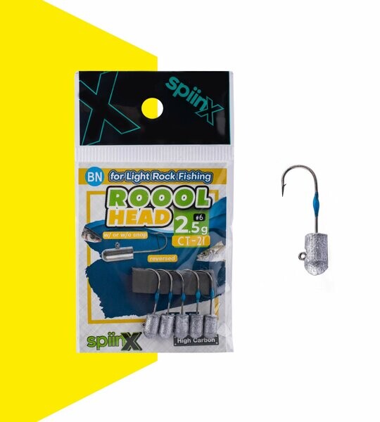 Spiinx Roool Head 5'li Ağırlık İğne NO: 6 2.5 GR