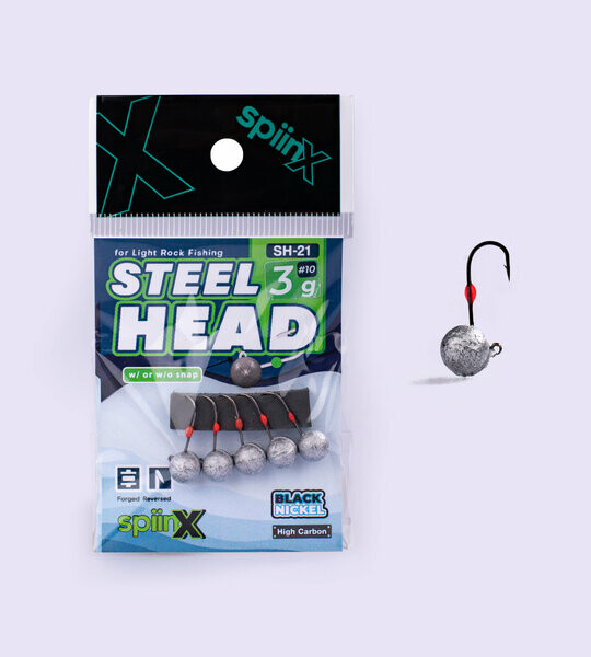 Spiinx Steel Head 5'li Paket Ağırlıklı İğne NO: 10 3 GR