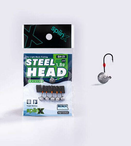 Spiinx Steel Head 5'li Paket Ağırlıklı İğne NO: 10 1.8 GR
