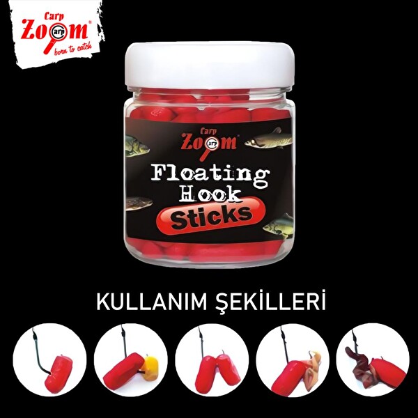 Carpzoom CZ3400 Yüzen Sazan Sivrisinek Larvası İğne Yemi