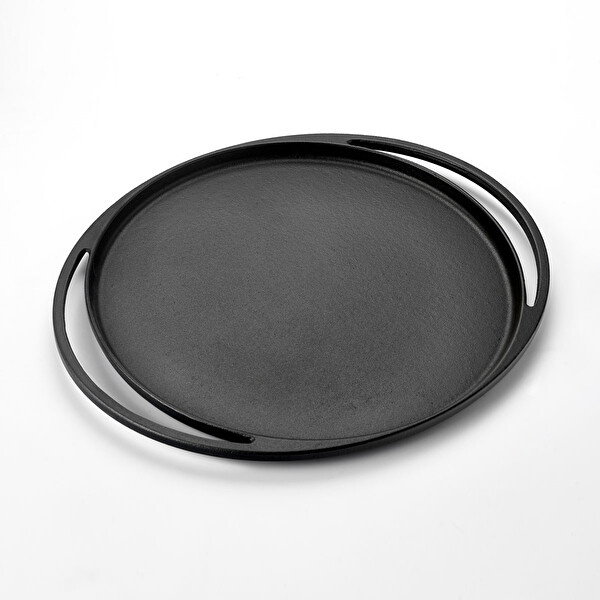 Lava 28 CM Döküm Siyah Yuvarlak Pizza / Krep / Pankek Tavası LV ECO Y PZ 28