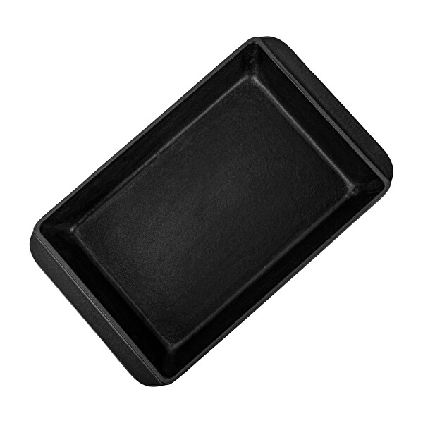 Lava Döküm Demir Yekpare Çift Kulplu 21x33 CM Siyah Dikdörtgen Rosto ve Fırın Tepsisi LV P TP 2133 K0