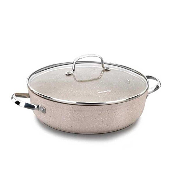 Korkmaz Granita 26 CM Kısa Granit Tencere A1263
