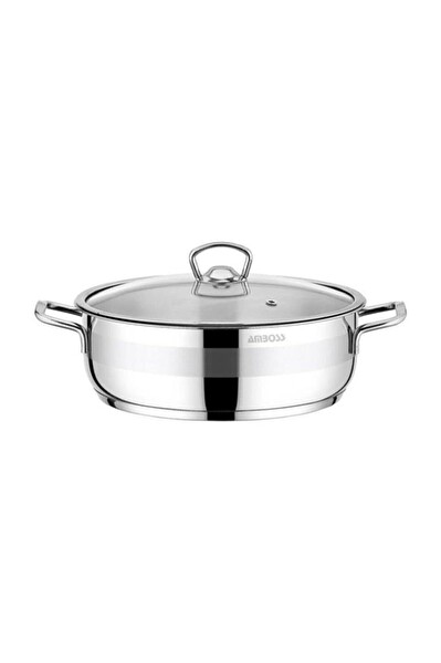 Amboss Saphire 24 CM Cam Kapak Basık Tencere SAP-4363