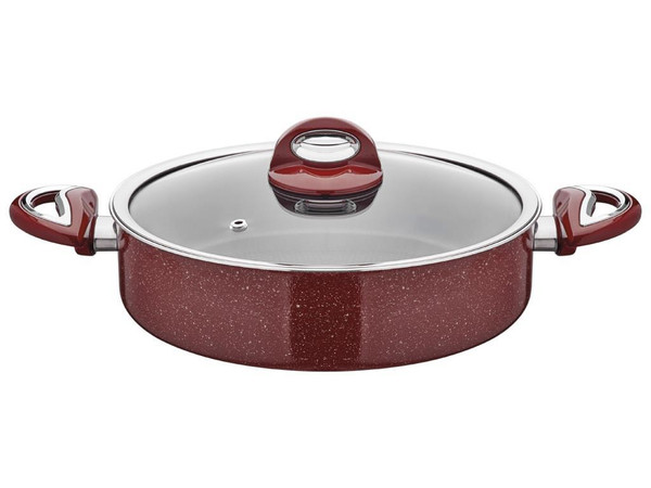 Taç Titan 32 CM Granit Basık Tencere TT-1119