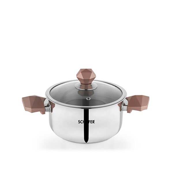 Schafer New Honor 13 Parça Çelik Rose Gold Tencere Seti 1S2816-29001-ROS01