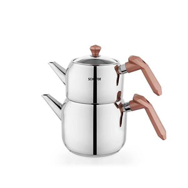 Schafer New Honor 13 Parça Çelik Rose Gold Tencere Seti 1S2816-29001-ROS01