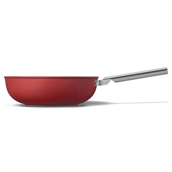 Smeg Cookware 50's Style 30 CM Kırmızı Wok Tava CKFW3001RDM