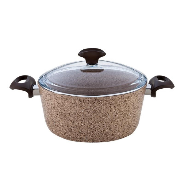 Falez Creamy 20 CM Granit Derin Tencere FLZ-CRMY20DRNKRM