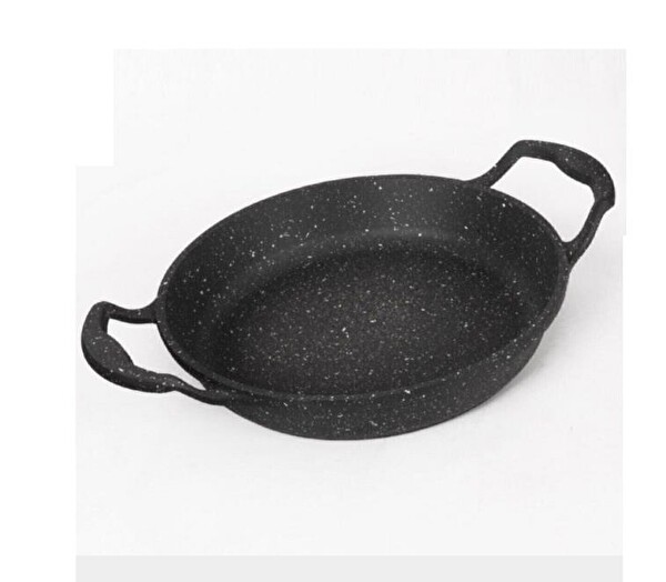 Eda Asya Döküm 22 CM Kapaksız Granit Sahan ZK-963