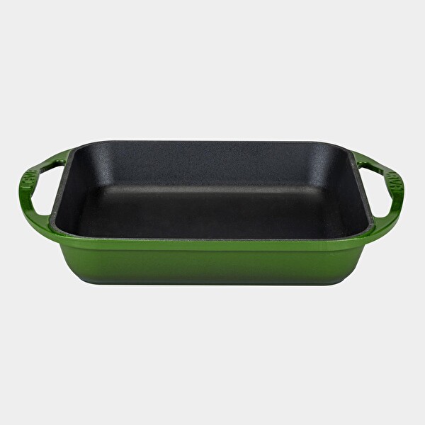 Lava Döküm Beyaz Ahşap Sandık Hediyeli Yeşil Çeyiz Seti LV S ET CYZ G-W